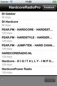 Hardcore Radio Pro for iPhone/iPad