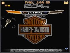 Harley Davidson Theme for BlackBerry 8700