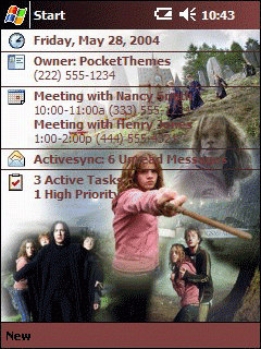 Harry Potter Animated Theme for Pocket PC