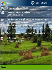 Haystacks Theme for Pocket PC