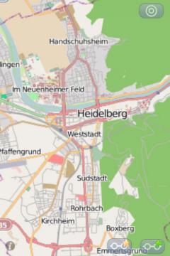 Heidelberg Offline Street Map