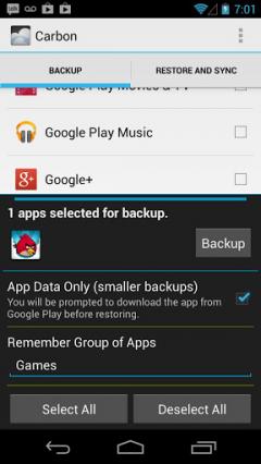 Helium Backup for Android