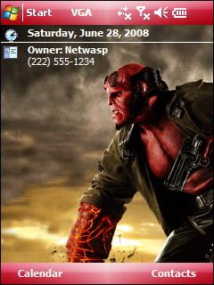 Hellboy2 Theme for Pocket PC