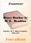 Henry Dunbar for MobiPocket Reader