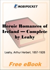 Heroic Romances of Ireland for MobiPocket Reader