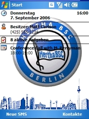 Hertha BSC Theme for Pocket PC