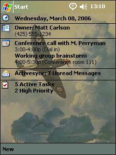 High Flight Spitfire AV Theme for Pocket PC