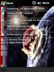 Hilti Earth II Theme for Pocket PC