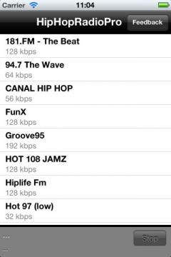 HipHop Radio Pro for iPhone/iPad