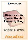 Histoire de St. Louis, Roi de France for MobiPocket Reader