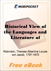 Historical View of the Languages and Literature of the Slavic Nations for MobiPocket Reader