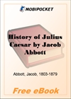 History of Julius Caesar for MobiPocket Reader