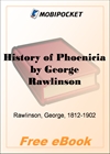 History of Phoenicia for MobiPocket Reader