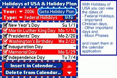 Holidays of USA & Holiday Plan