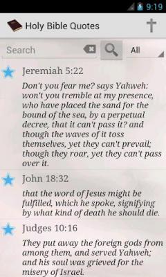 Holy Bible Quotes YLT