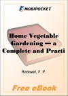 Home Vegetable Gardening for MobiPocket Reader