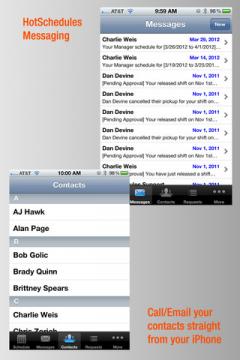 HotSchedules for iPhone