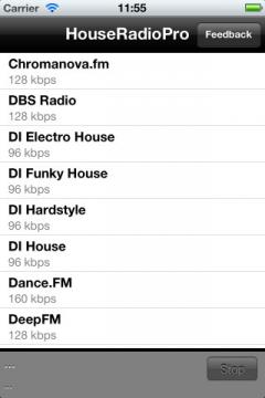 House Radio Pro for iPhone/iPad