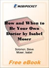 How and When to Be Your Own Doctor for MobiPocket Reader