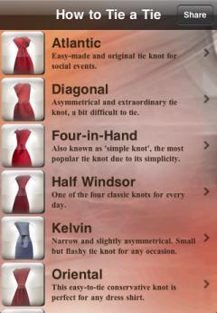 How to Tie a Tie Free (iPhone/iPad)