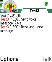 IM+ Voice for Sony Ericsson P800