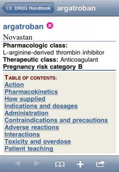 I.V. Drug Handbook (iPhone/iPad)