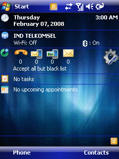 Ice Shadow STS Theme for Pocket PC