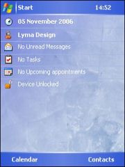 Ice Theme for Pocket PC
