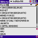 Indonesian military abbreviations