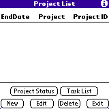 Infodev Project Manager (Palm OS)