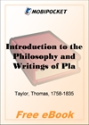 Introduction to the Philosophy and Writings of Plato for MobiPocket Reader