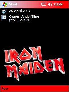 Iron Maiden AMF Theme for Pocket PC