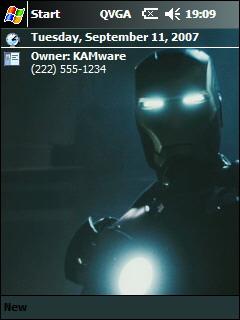 Iron Man 6 Theme for Pocket PC