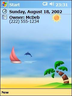 Island Life Theme for Pocket PC