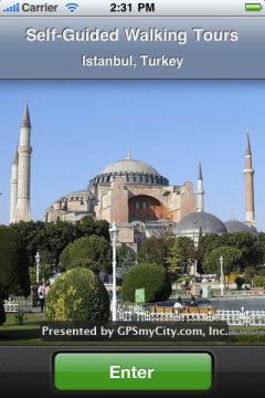 Istanbul Map and Walking Tours