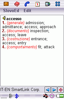 Italian-English and English-Italian Gold dictionary (UIQ2.x)