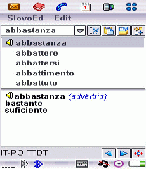 Italian-Portuguese and Portuguese-Italian dictionary (UIQ2.x)