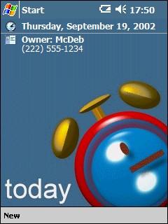 It's Always Today Theme for Pocket PC