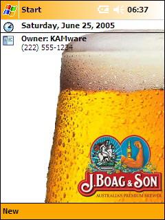 J Boag and Son Theme for Pocket PC