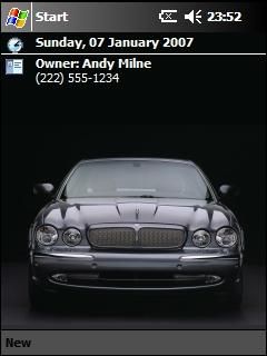 Jag XJR AMF Theme for Pocket PC