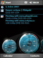 Jaguar C-XF 02 Theme for Pocket PC
