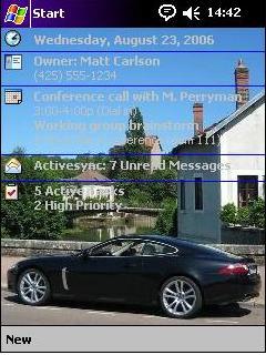 Jaguar WL Theme for Pocket PC