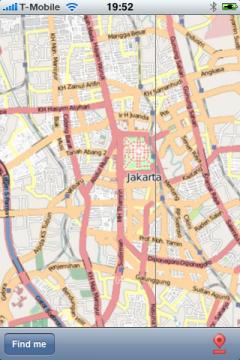 Jakarta Street Map Lite