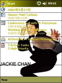 Jakie Chan 1 Theme for Pocket PC