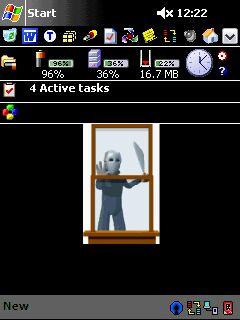 Jason Animated Theme for Pocket PC