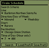 Java Train Schedule