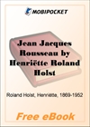 Jean Jacques Rousseau for MobiPocket Reader