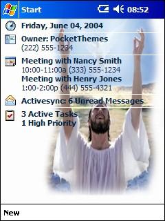 Jesus Animated Theme for Pocket PC
