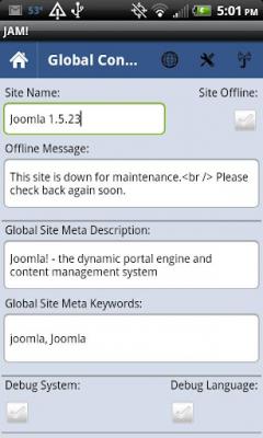 Joomla Admin Mobile! for Android
