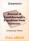 Journal of Landsborough's Expedition from Carpentaria for MobiPocket Reader